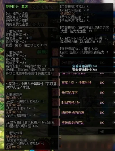 DNF 100级武器选择攻略：永生者装备搭配与全职业推荐