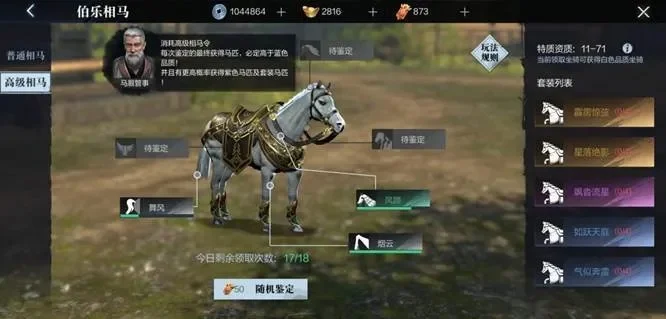 游戏马匹购买与驯养步骤指南