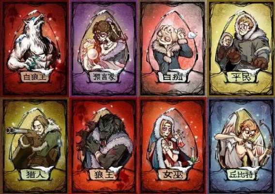 狼人杀扑克牌角色对照表及常见术语解析